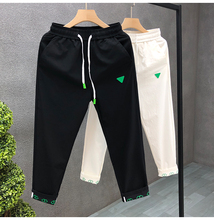 春秋季网红男士高级感休闲裤痞帅九分裤夏天青少年修身小脚裤子男