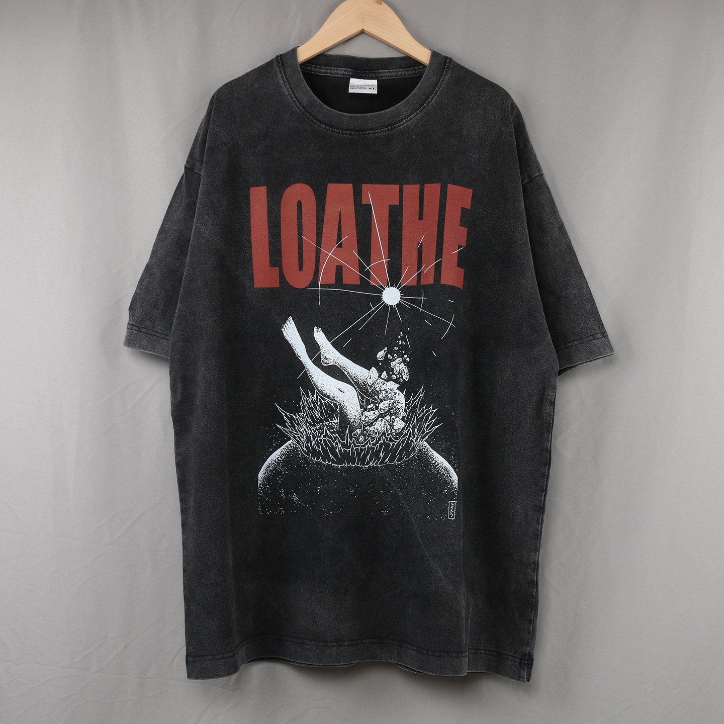 Loathe 短袖T恤The Cold Sun金属核自赏前卫工业音乐摇滚乐队男女