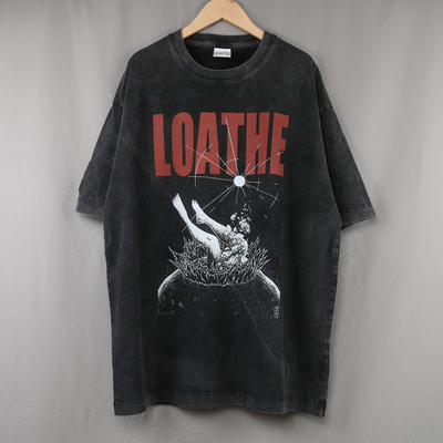 Loathe 短袖T恤The Cold Sun金属核自赏前卫工业音乐摇滚乐队男女