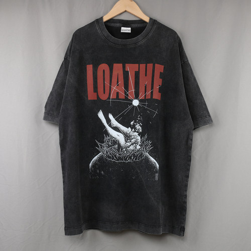 Loathe 短袖T恤The Cold Sun金属核自赏前卫工业音乐摇滚乐队男女