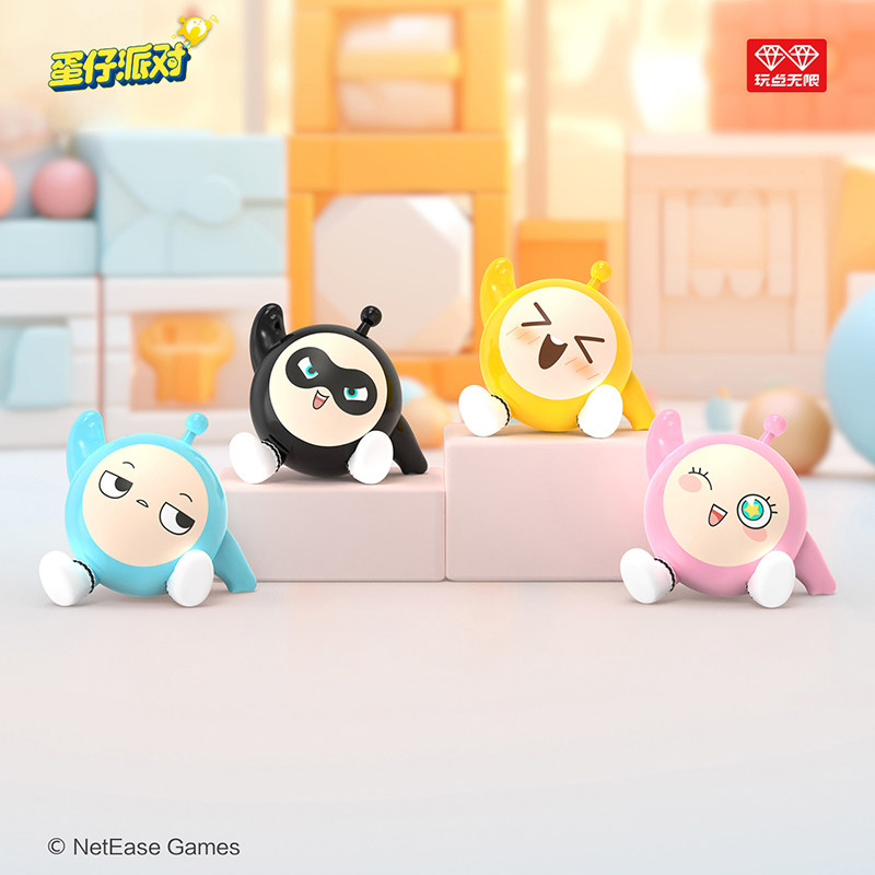 玩点无限蛋仔派对缤纷糖果粒系列正版游戏周边潮玩盲盒小摆件萌粒图片