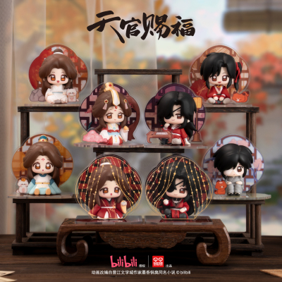 玩点无限天官赐福动画同窗共景系列盲盒正版潮玩桌面收藏摆件玩具
