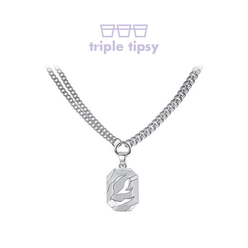 triple tipsy SKIN系列 虎皮纹理项链 陈楚生周柯宇同款