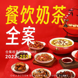 4A餐饮品牌策划全案饮品方案食品快消品定位营销推广活动策略案例