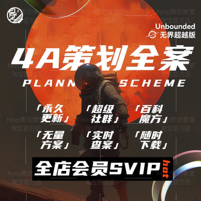 4A广告策划全案公司品牌全案PPT传播策略案2025营销活动方案资料