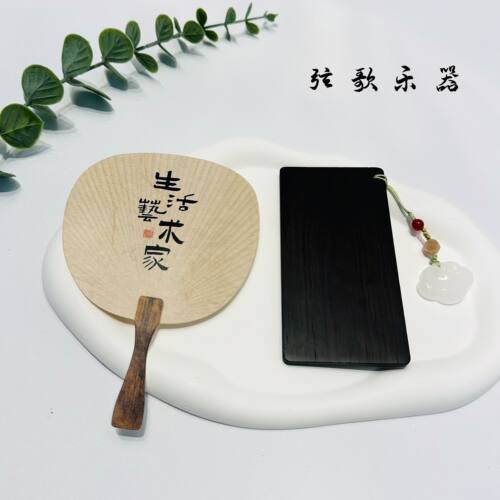 每天都好运～实木古筝指甲收纳板