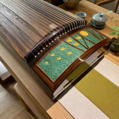 木曰古筝星辰鹿鸣遇见木小花月下