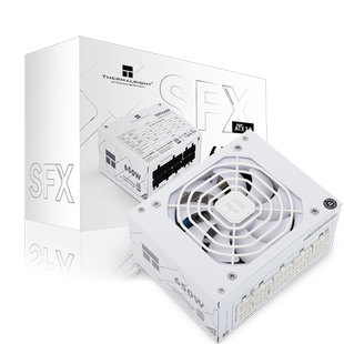 利民TR-TPFX650-W白色SFX小电源白金全模组650W小尺寸机箱ATX3.0