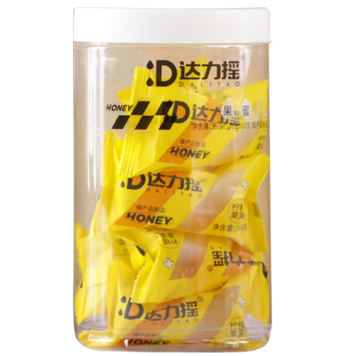 达力摇柠檬百香果蜜汁瓶盖36g*10