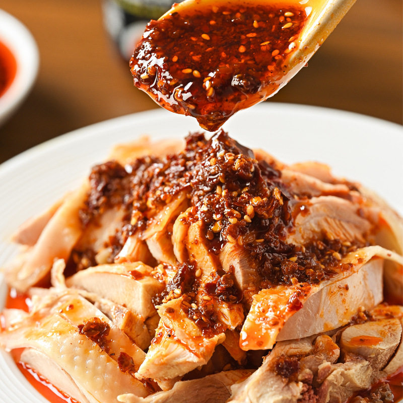 翠宏红油拌菜料200gX2瓶四川特产辣椒油凉拌面红油兔丁辣椒酱