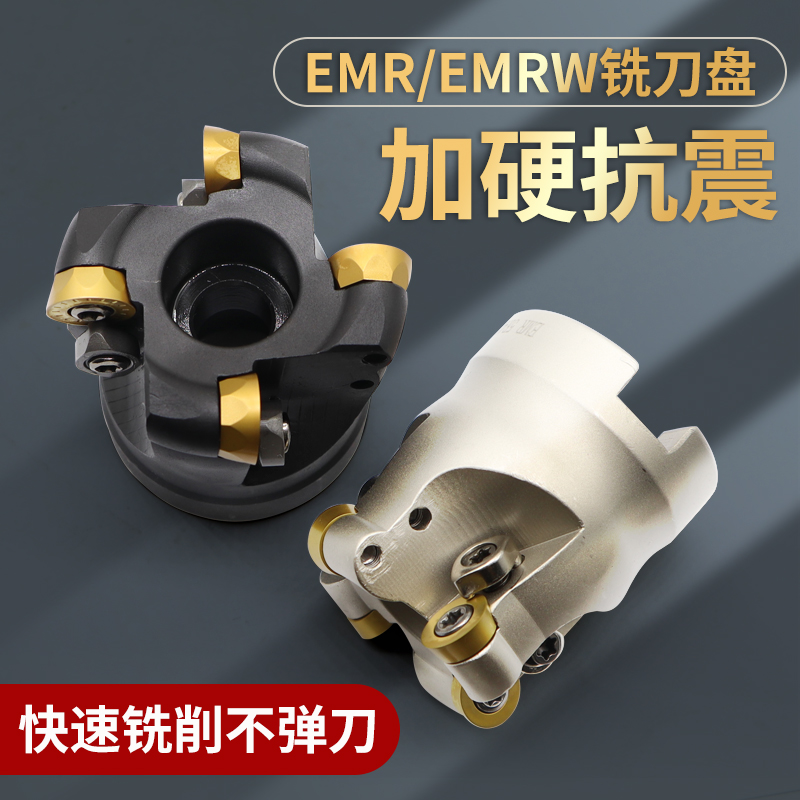 50R5圆鼻铣刀盘63R6飞刀盘EMR刀盘TRS/EMRW R50/R63/R80/100/125