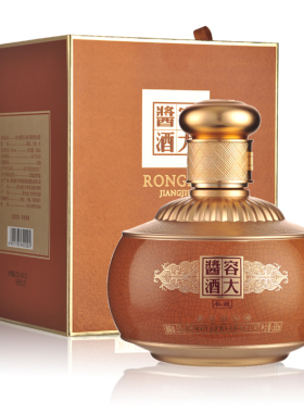【正品保证】容大酱酒53度（私藏）500ml贵州酱香型白酒单瓶礼盒