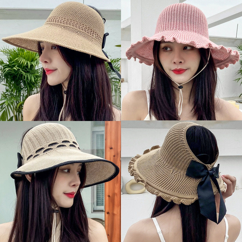 太阳帽女夏季2025新款空顶帽子
