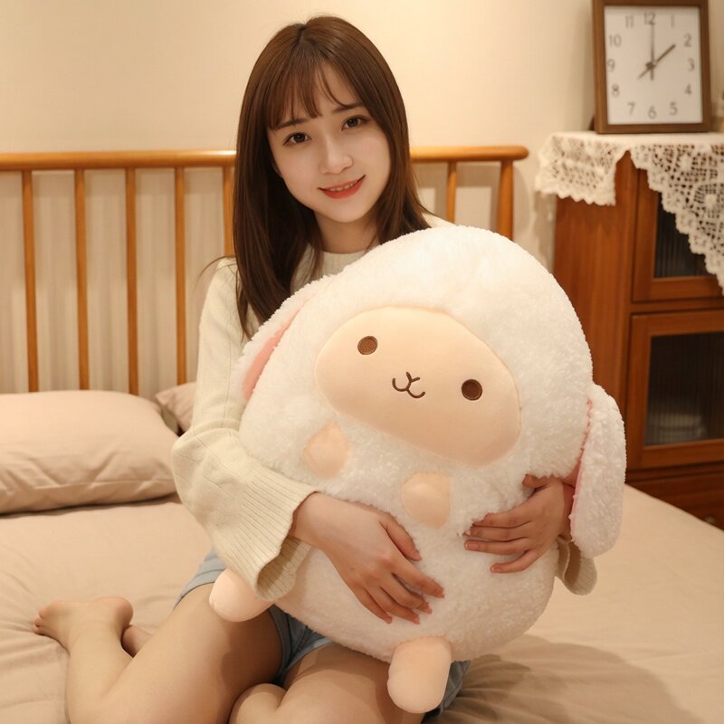大号可爱羊羊公仔毛绒玩具女孩子玩偶布娃娃抱枕睡觉床上生日礼物