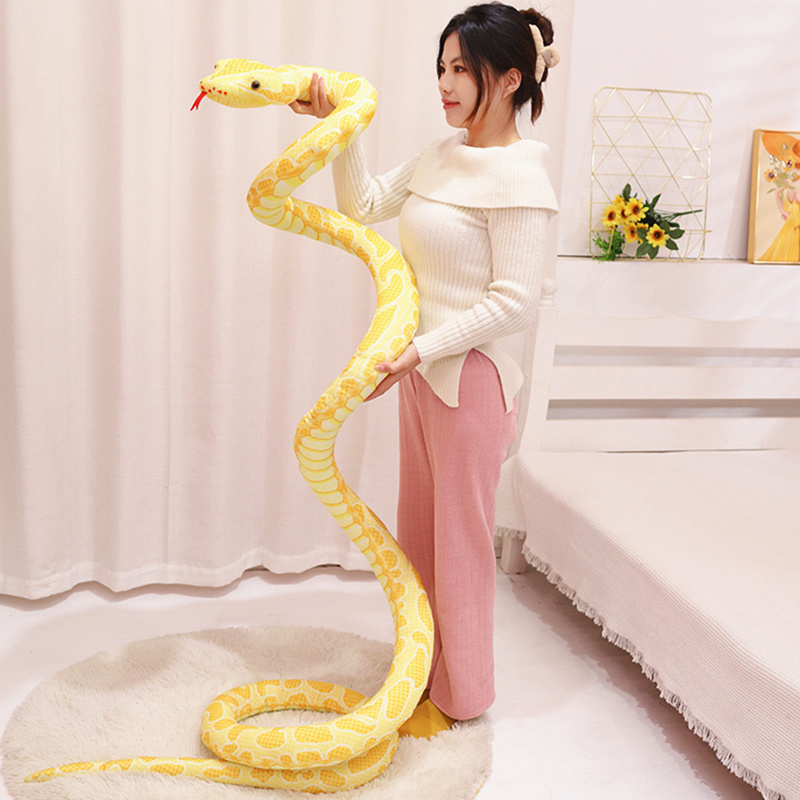 仿真蛇玩偶毛绒玩具长条拟真造型