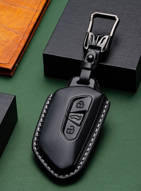 专用大众钥匙套高尔夫8途昂x揽境ID3汽车ID4X壳ID6X凌渡L真皮包扣