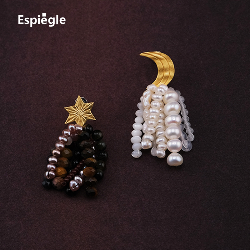 Espiegle辉夜自由体操系列ajambo编珠耳饰