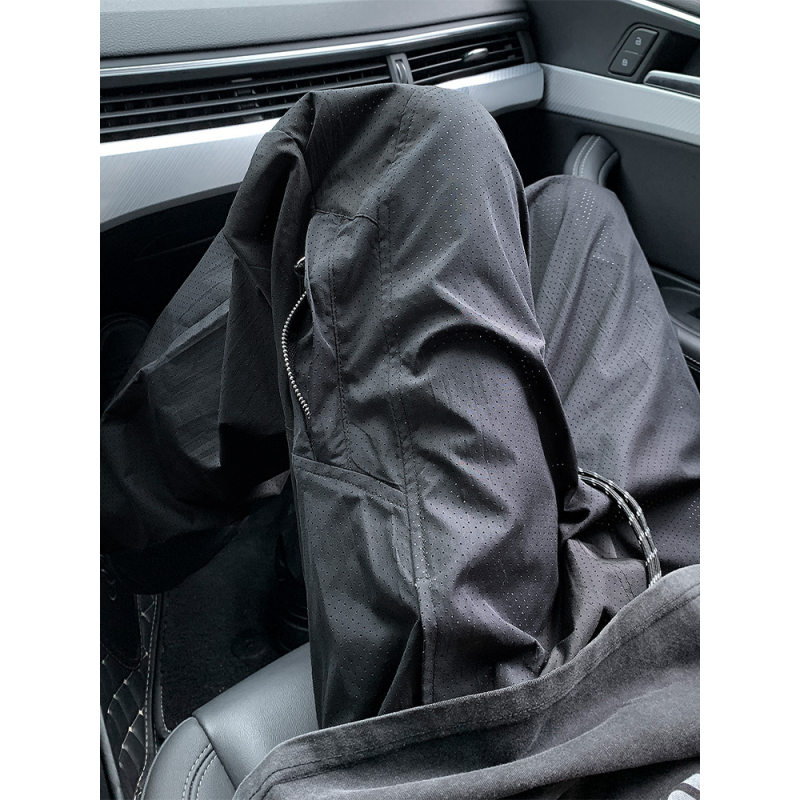 美式机能风网眼透气冲锋裤