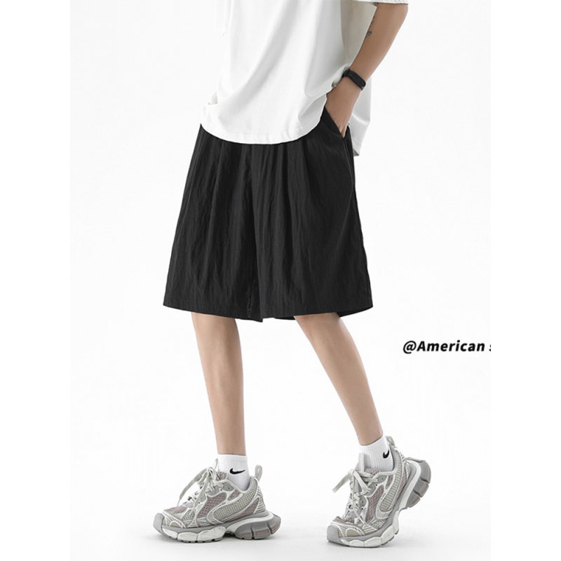 美式vibe复古休闲短裤男夏