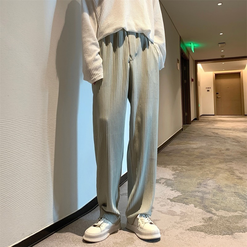 冰丝高级感裤子男夏季韩系