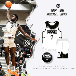 新款OTE美式篮球服套装男子比赛定制村BA联赛球衣运动训练背心女