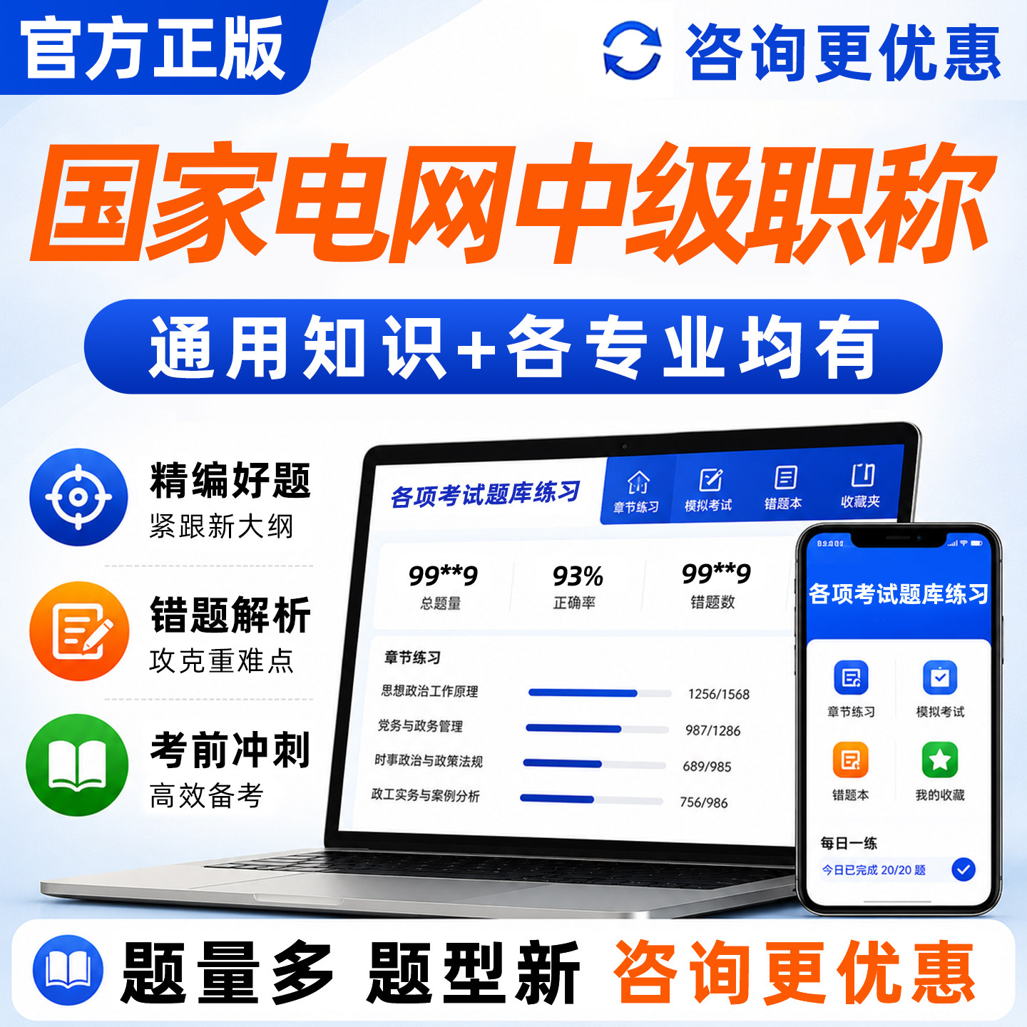 2026国网国家电网中级职称考试题库电力工业工程师技术历年真题输配电用电系统自动化数字信息通信技术热能水能动力工程计算机真题图片