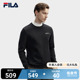 休闲新年上衣套头衫 FILA 新款 斐乐男子卫衣商务通勤长袖 2024春季