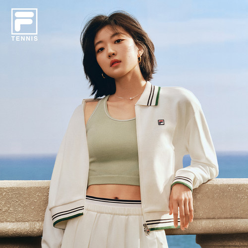 FILA斐乐女士针织长袖外套