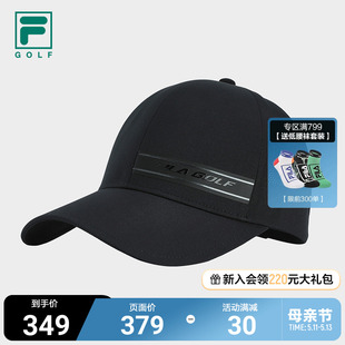 GOLF斐乐男帽棒球帽2024夏季 FILA 新款 高尔夫运动帽遮阳帽鸭舌帽