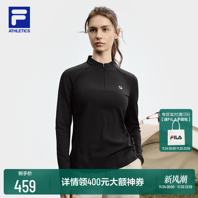 FILA斐乐女子针织长袖上衣