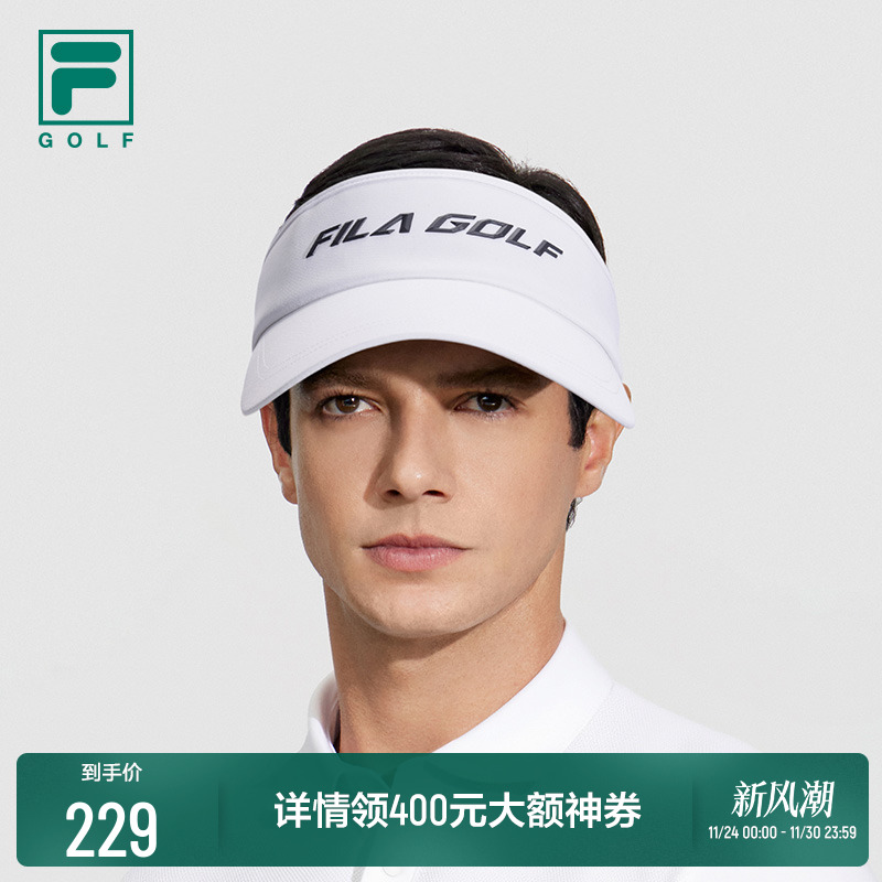 FILA斐乐男士运动空顶帽