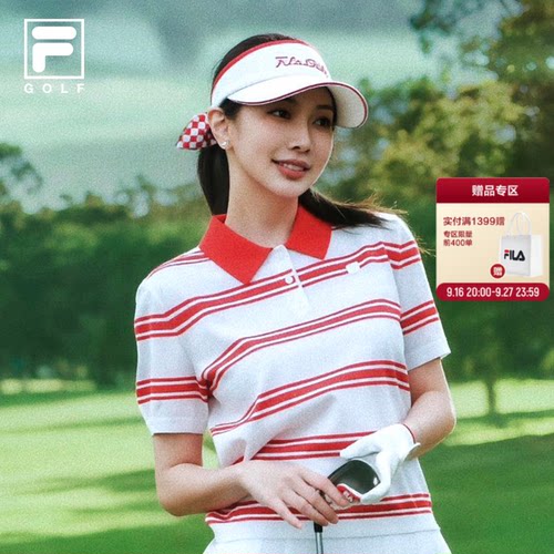 FILA斐乐高尔夫女编织衫