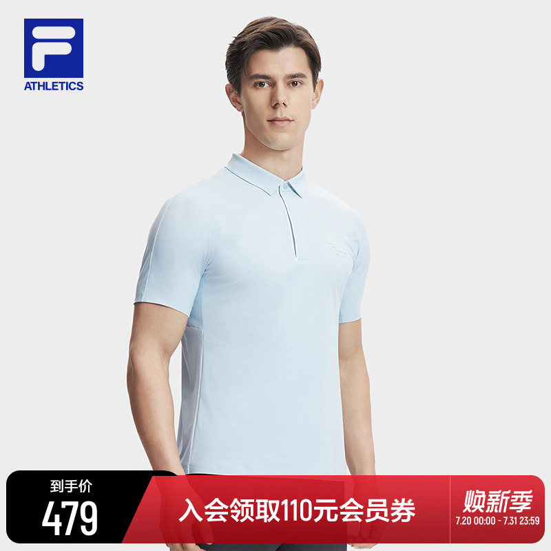 FILA斐乐短袖POLO衫男子