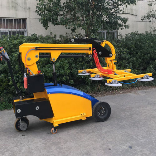 小型真空吸盘手推车电动吸盘搬运车玻璃移动机械手升降吸盘车