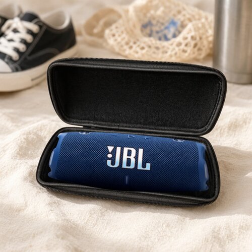 适用JBL CHARGE6冲击波六代蓝牙音箱收纳包硬壳防震包便携手提包