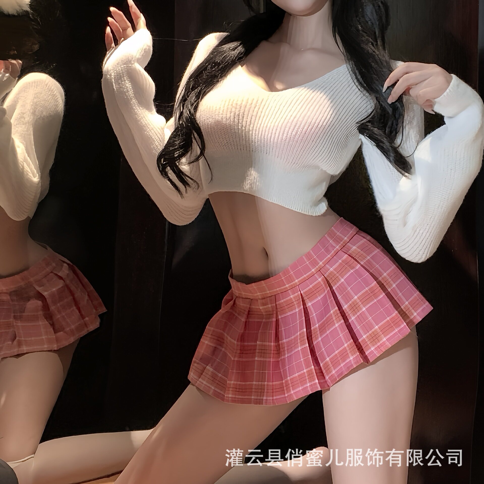 性感情趣内衣可爱校园JK毛衣制服