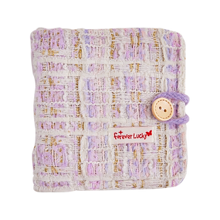 ins风高级感小卡册小香风迷你便携三寸一宫格清新可爱活页追星小卡卡片收纳册高透内页爱豆专辑拍立得相册本