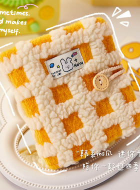 韩系ins风迷你布艺一宫格卡册本3寸照片拍立得相册爱豆专辑追星小卡卡片收纳册学生可爱治愈卡包明信片纪念册