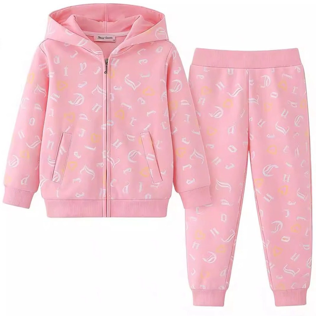 女童运动套装新款纯棉女宝洋气休闲户外儿童两件套春秋款时尚洋气,童装/婴儿装/亲子装,套装,淘宝优惠券,粉丝福利购,淘宝优惠卷