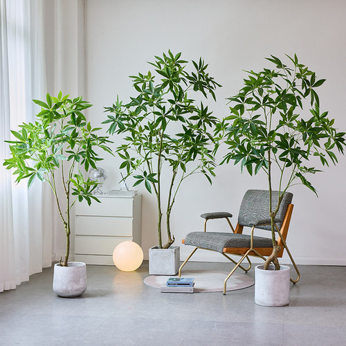 仿真绿植发财树室内大型盆栽