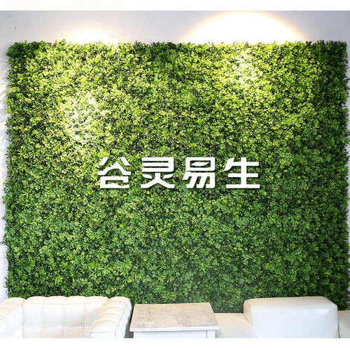 室外阳台仿真绿植墙植物背景墙面装饰阳台门头立体人造仿生假草坪