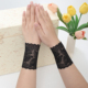 蕾丝护腕女春夏薄款 子 防晒手套透气弹力手腕套遮疤痕饰品花边假袖