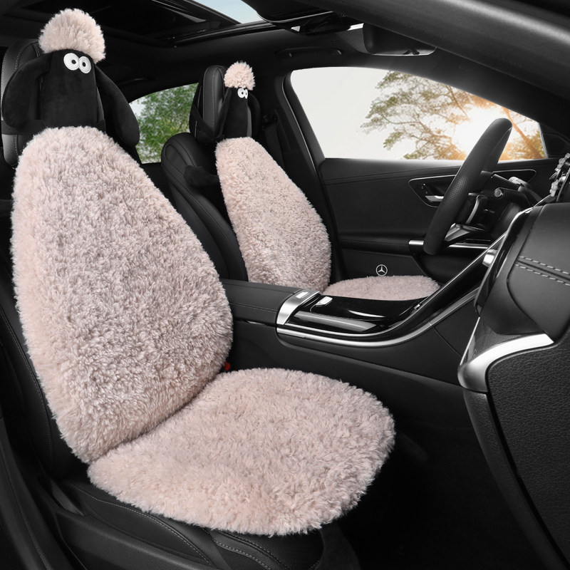 汽车坐垫冬季座垫加厚保暖羊卷绒卡通可爱车垫冬天内饰车载座椅套,汽车用品/电子/清洗/改装,通用座套/座垫,淘宝优惠券,粉丝福利购,淘宝优惠卷