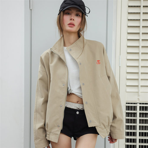 CLOUDSEASON立领樱桃外套