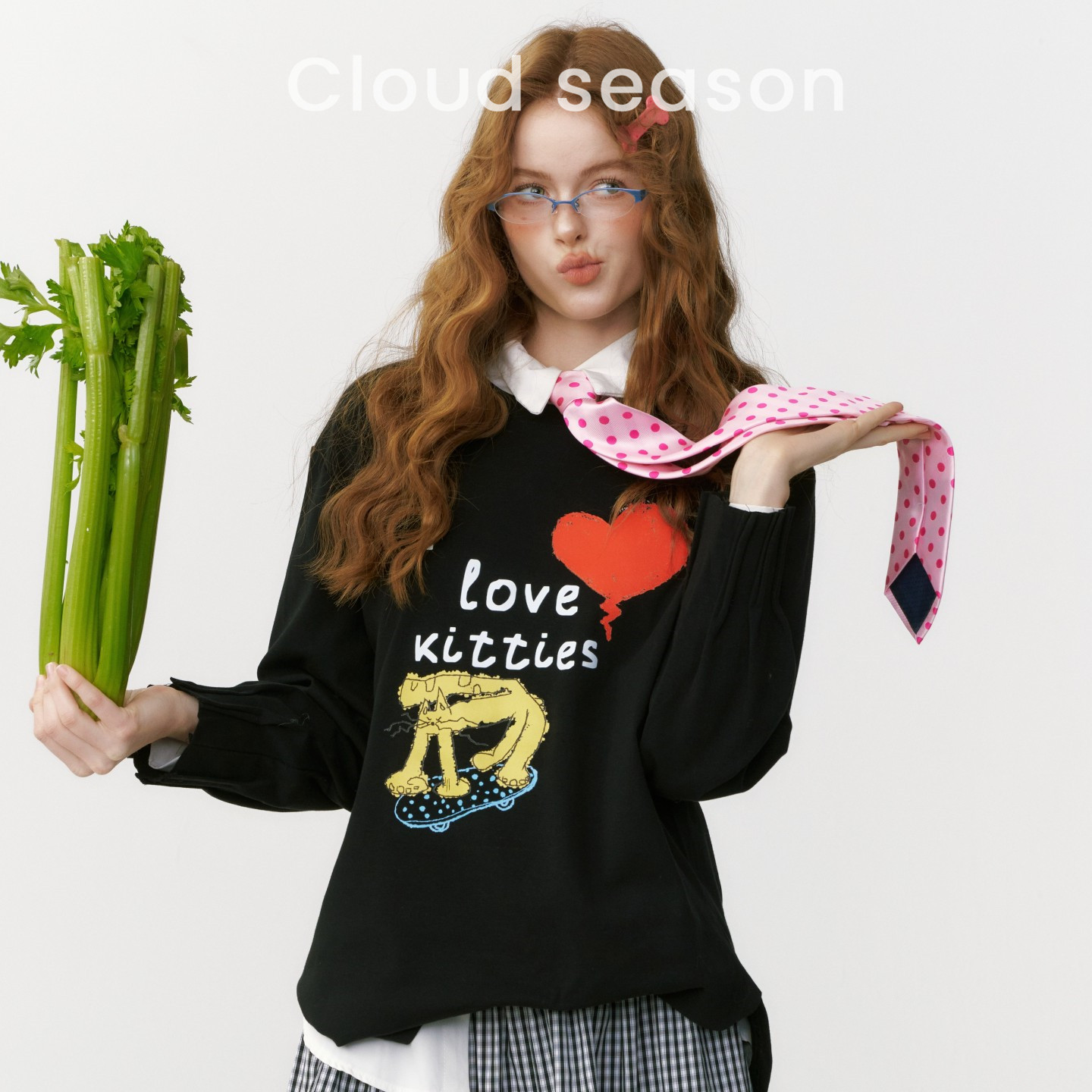 CLOUDSEASON呼噜的猫T恤