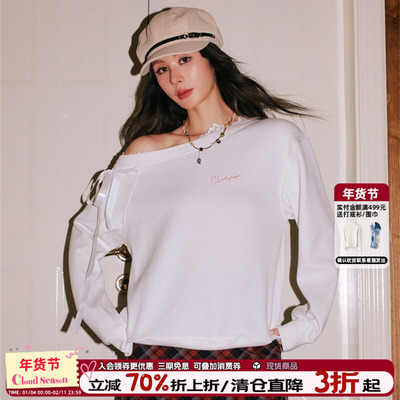 CLOUDSEASON立体装饰时尚卫衣