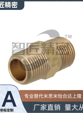 接管型接头 SJSRN6A SJSRN8A SJSRN10A SJSRND12双外牙接头