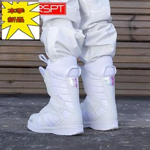 白色女款 鞋 单板滑雪BOtA钢丝扣自动鞋 新品 子板鞋 单板滑雪雪 单