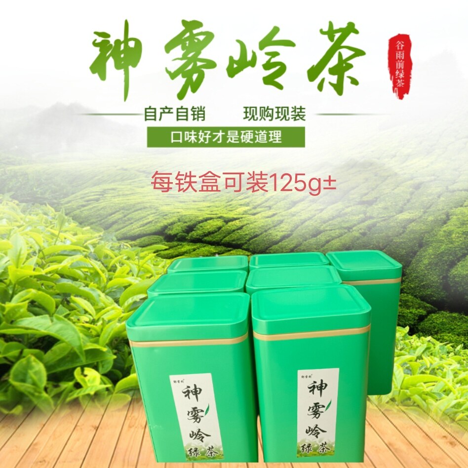 神雾岭谷雨前一芽一叶浓香型