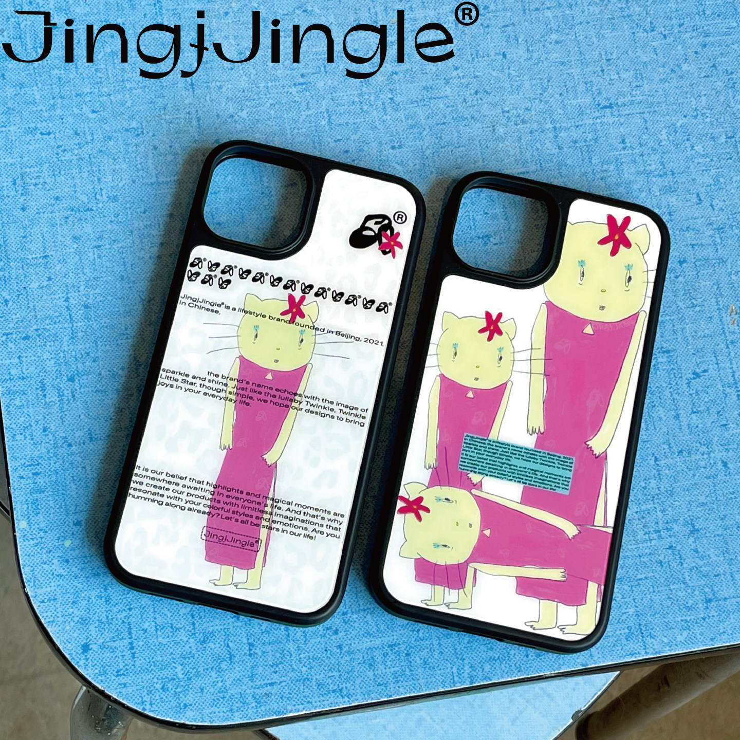 官方JingjJingle继续亮晶晶 原创《高个子旗袍赤脚猫》黑